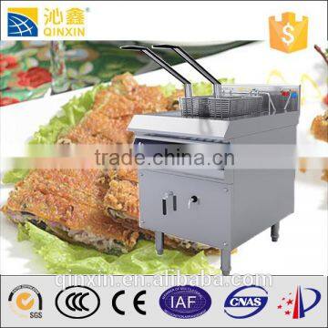 380V commercial induction cheap deep fryer for KFC/high quality stainless steel deep fryer pot