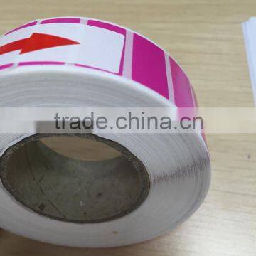 Cable Logo Pink Color Warranty Sticker Label Nameplate