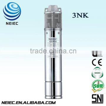 Junior submersible deep well water pump 3NK100 1HP