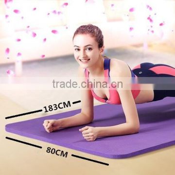 NBR 0.6" Etra Thick 7232" High Density Durable Close-foam Tech Eercise Yoga Mat with Carry Strap Best Quality in Class