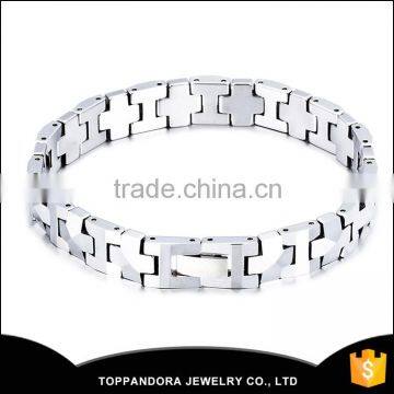 top quality brushed surface stainless steel usa bracelet wholesale