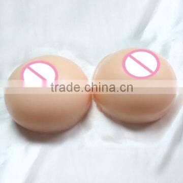Factory Supply Beautifull Plump Sexy Cross Dresser Silicone Breasts Forms Drag Queen Artificial Big Boobs Adhesive Backside ok photo-6