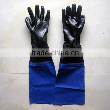 Long sleeve PVC glove