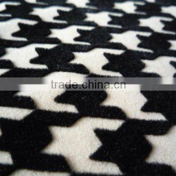 Polyester Flocked Taffeta Fabric for Sofa Furniture