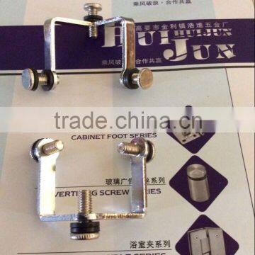 HJ-185 Hot Sale Stainless Steel Glass Clamp Accessories/Make in China Cheap Stainless Steel Glass Clamp Accessories photo-3