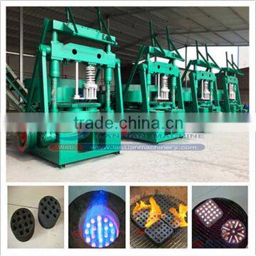 China manufacturer hydraulic/mechanical coal charcoal punch type coal briquette machine