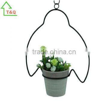 Vintage Style Hanging Metal Planters in Fish Style