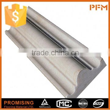 Customized natural stone stone chair rail moulding