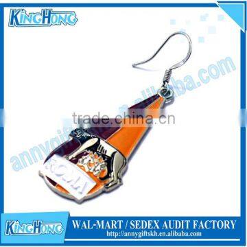 Fashion Metal Enamel Earring Stand With Tiger Logo photo-4