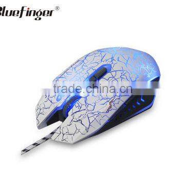 Shenzhen Factory USB wired 7Key LED Backlit computer mouse for gaming