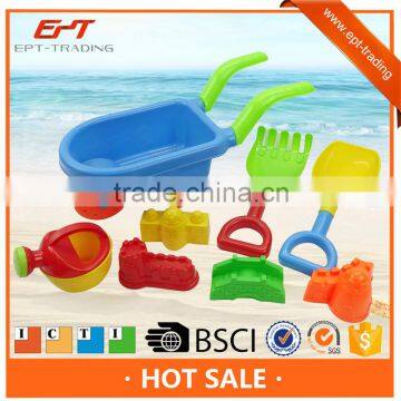 8pcs outdoor summer toy plastic beach toy set for kids