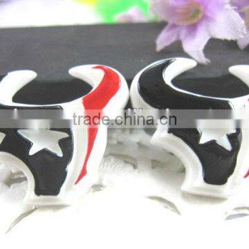 DIY flat back resin cabochons resin sports