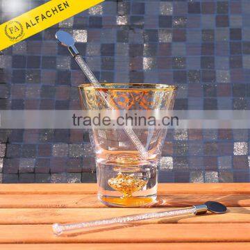 Small Order New Design Customized Logo Printed Drink Coffee Glass Stirrer