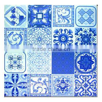 flower design tiles, living room tiles design, digital printing ceramic tile flooring (PMTR66011)