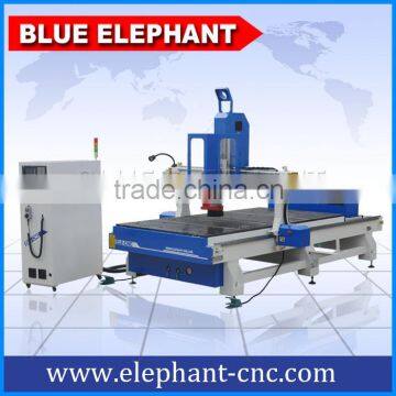 ELE 1530 atc cnc router machine , cnc 3d wood engraving machine , in cheap price with dust collector system