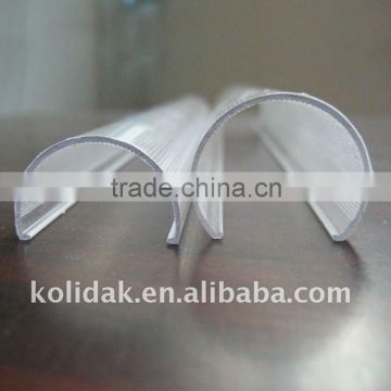 PC Transparent t8 LED tube plastic LED lampshade