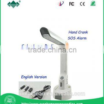 CE/RoHs Passed Flashlight Radio & Solar Flashlight Charger & Dynamo Charger for Camping photo-3