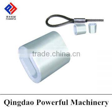 DIN3093 ALUMINUM OVAL SLEEVE FOR STEEL WIRE ROPE