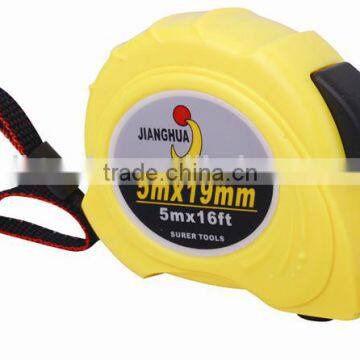 Double Side Embossed Tape Measure With Rubber Coated OEM Brand Steel Measuring Tape From CE ISO9001 BSCI Factory photo-3