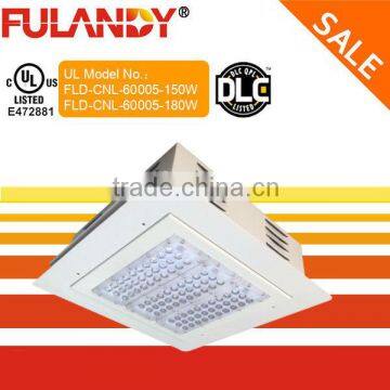 High quality FLD-CNL-60005-120W 400W equivilant replacement 100lm/w UL E472881 petrol gas station lighting