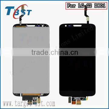 Original New LCD Screen and Digitizer Assembly for Lg G2 D800 D801 with Low Price