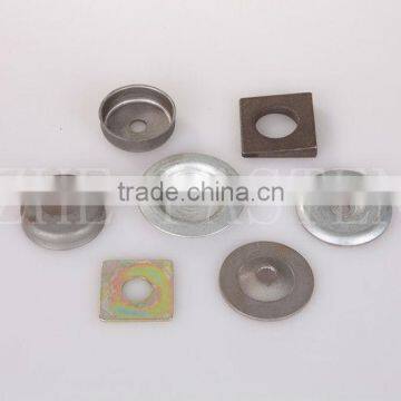 Steel with zinc plated non-standard washers