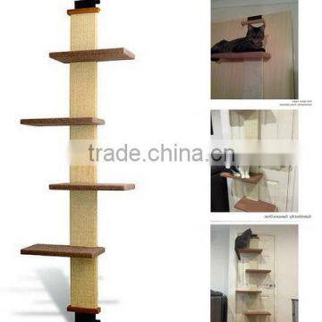 new arrival latest design Pet product sisal cat tree cat frame cat stand hanging on door