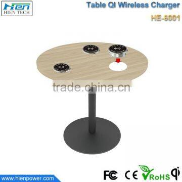 Embedded in Furniture Inductive Charger Wireless Charging Table