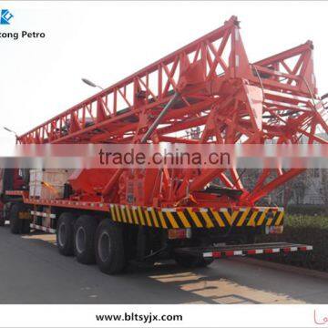 Top quality 1000 meteres Truck/Trailer mounted water well drilling rig SPT-1000