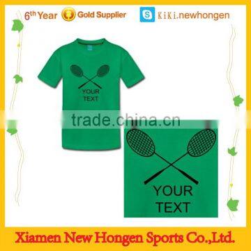 custom logo printing badminton sport jerseys for team