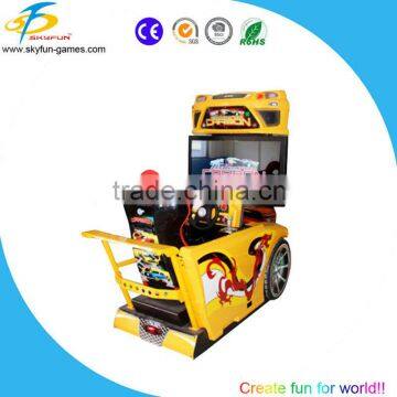 SKYFUN amusement supplier coin acceptor arcade game machine,adult racing games,park raing cars