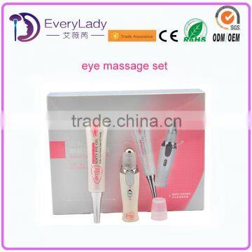 Everylady ion vibration eye massage machine with cream