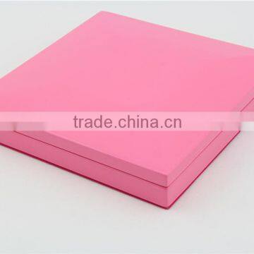 2016 New Desgined Pink Luxury Wooden Jewelry Box / Necklace Box / Pendant Box photo-3