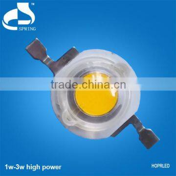 led 3.3v 1w 350ma bridgelux chip 100110lm
