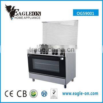 high quality free standing gas cooker in oven