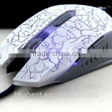 Optical USB Wired Gaming Mouse Adjustable 2400DPI 6 Buttons Professional Game Mice 7 Colors LED Mouse for PC Laptop Computer