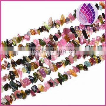 Natural tourmaline chips loose beads
