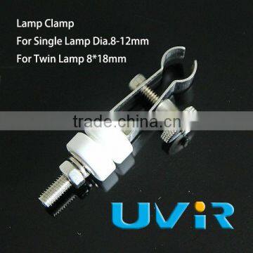 High quality stainless steel mounting clip for twin tube 11*23mm IR lamp