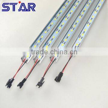 LED Bar 5730 300mm 12V Hard Rigid Strip LED Light 72/90 Leds/m, Aluminium V-Shape Non-Waterproof