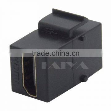 Keystone HDMI Connector With Black Color