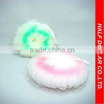 bath sponge with rope/bath net sponge ball/mesh bath sponge