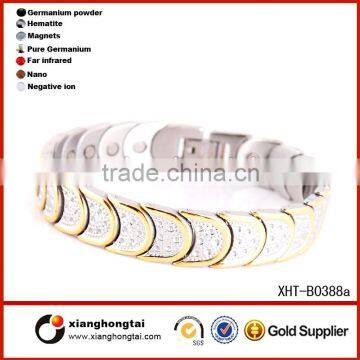 Special Energy Stone Steel Bracelet