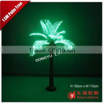 Artificial led COCONUT tree light/ lamp for outdoor park decoration led coconut palm tree light