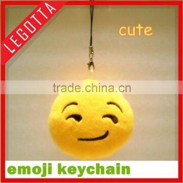 Suppliers new arrivals items customizational lovely whatsapp emoji key ornament