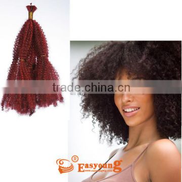 Wholesale Synthetic red yaki hair bulk, for braiding