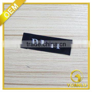 High quality custom satin woven label for clothing