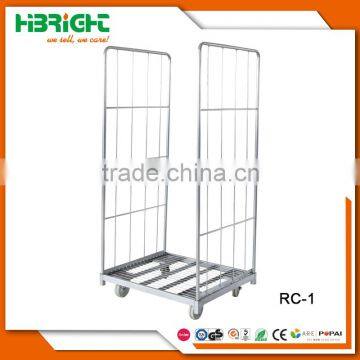 Secure Nestable 4 Sided A Frame Nesting Roll Container