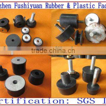 M4 M8 M10 Motor Silicone Shock Absorber Factory Vibration M Damping Mounts With Galvanised Oval Base Vibration Absorbing Mounts