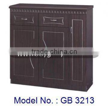 Shoe Cabinet Furniture In MDF Board For Living Room, wooden shoe rack, space saving shoe rack, corner shoe cabinet from malaysia