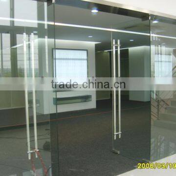 High quality hardware frameless spring door